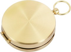 Gold Pocket Watch Compass – Perfect Portable Navigation for Outdoor Adventures