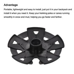 4Pcs 3.54 inch Trekking Pole Baskets Accessories Walking Stick Replacement