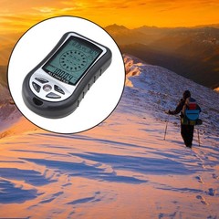 Portable Multifunction Altimeter Digital Compass Clock Barometer Thermometer