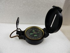 VTG Engineer Lensatic Compass Pocket size black Make in Japan