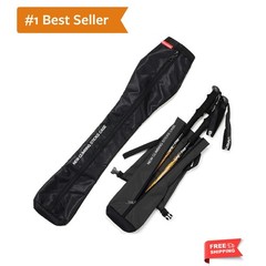 Portable Trekking Pole Carrying Bag Storage Bag Pouch with Zipper for Walking…