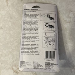 Coleman Lensatic Compass 814-640T New In Package🔥👀FAST SHIPPING/READ👀
