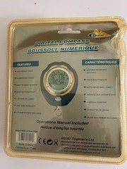 2003 Outdoorsman by Coghlan’s Digital Compass Clock Alarm Calender Thermometer