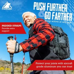 NWT TrailBuddy 7075 Aluminum Trekking Poles