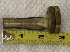 Germany Brass Pin On Belt Field Compass c.1939-1945 Working Hunting Backpacking
