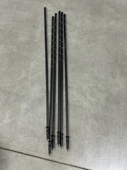 Leki 38” Speedlock Stopmax Carbon Fiber RAW Poles (6-Pack) *New*