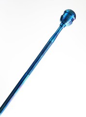 Handcrafted Solid Titanium Walking Cane