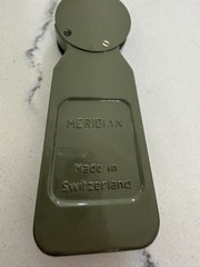 Vintage Circa 1980 Swiss Made Meridian MC 1002 Clinometer with Original Pouch