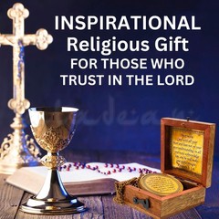 Trust in The Lord -Proverbs 3: 5-6 Quote Engraved Compass | Camping Compass Insp