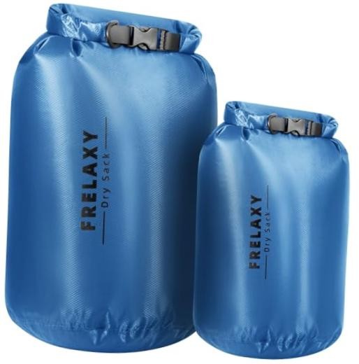 Waterproof Dry Bag 2 Pack/3 Pack, Lightweight Portable Dry Bags, 2 Pack – Blue