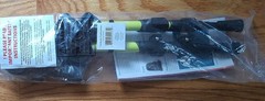TrailBuddy Trekking Adjustable Hiking Poles Snowshoe & Backpacking,Spring Green