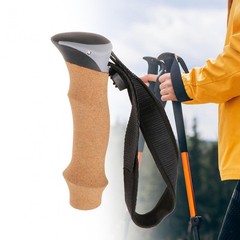 Trekking Pole Handle Grip Replace Alpenstock Anti Shock Portable Walking Cane