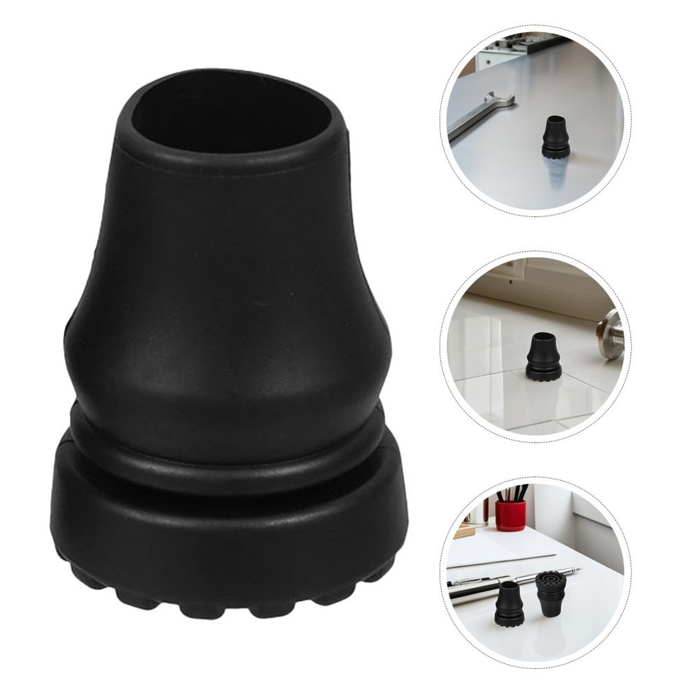 8pcs Non Slip Crutch Tips Walking Cane Foot Covers 19 mm Diameter for Climbing