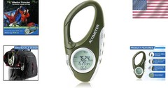 Multi-Function Altimeter Barometer for Outdoor Activities