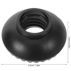 12pcs Trekking Pole Basket: 0.39″ Round Trekking Poles Snow and Mud Baskets