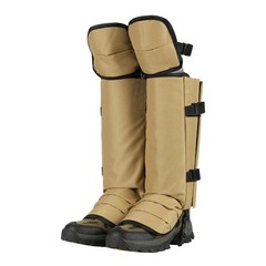 Robust Construction Gaiters for Harsh Climates with 500D Fabric and Nylon Blend