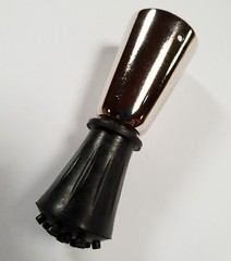 Alpine Spike PLUS Rubber Foot Ferrule Combination for Walking / Hiking Sticks