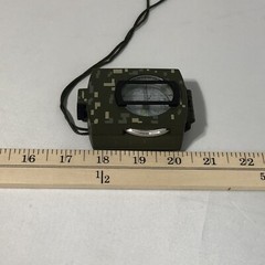 Aluminum Military Prismatic Sighting Compass With Case Digital Camo Design