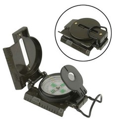 Professional Metal Lensatic Compass Military Style Aluminum Housing Floating Lum