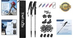 All-Terrain Collapsible Nordic Walking Poles – Ultralight, Adjustable & Strong