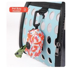 Lightweight Camping Storage Bag Dispenser with Zipper for Backpack 9×4.5×5.5cm