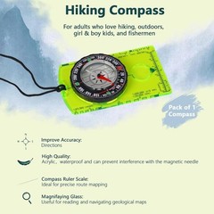 Orienteering Compass for Hiking Survival, Hiking Backpacking Compass, Boy