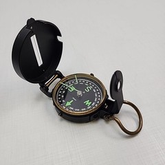 Vintage Lensatic Engineer Compass Japan