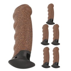 6Pcs Comfortable Cork Handle Grips for Trekking Poles and Skiing Accessories
