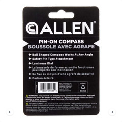 Allen Pin-On Compass ~ FREE SHIPPING
