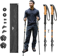 Trekking Poles, Coghlans Back Packers Trowel – Aluminum Hiking Walking Sticks wi