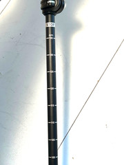 Cascade Mountain Tech Carbon Adjustable Walking Hiking Pole Cork Handle