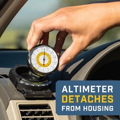 Sun Company AltiTilt – Dashboard Altimeter/Inclinometer for Off-Road Vehicles