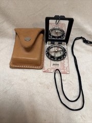 Vintage Suunto MC-1 – Ranger Compass Mirror Precision Navigation Finland W/ Case