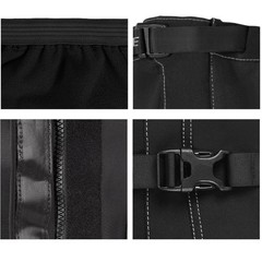 Hiking Gaiters Fleece-lined Gaiters 1mm Hypalon Material Windproof Outer Fabric