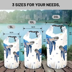 Waterproof Dry Bag,Roll Top Waterproof Backpack 2L/5L/10L//30L/40L 20L Turtle-C