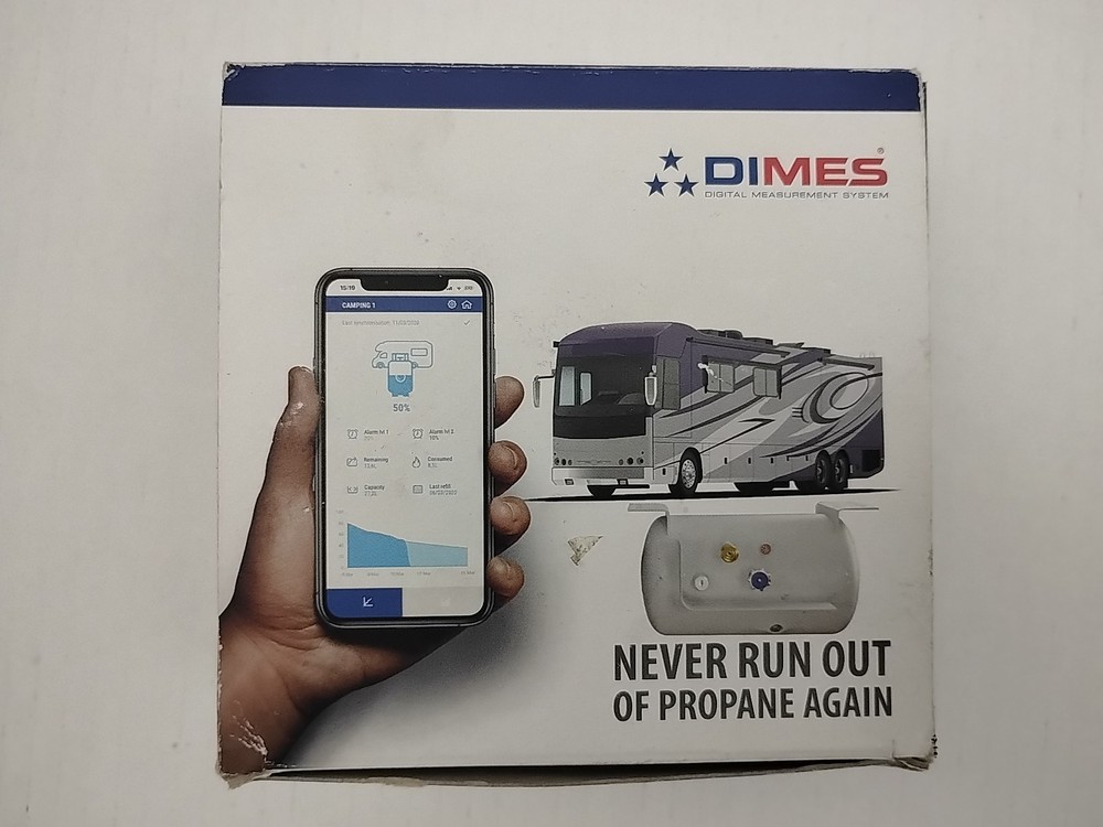 PROPANE DIMES DIGITAL MEASUREMENT SYSTEM CAMPING LEVEL GAUGE