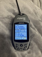 Magellan eXplorist 500 Color Screen Handheld GPS Unit free shipping As-is