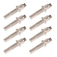 8Pcs Durable Tungsten Steel Hiking Pole Tip Replacements for Mountain Trails
