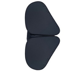 Office Desk Light Shade 157 x 80 cm Black Rubber Fabric Foldable and Portable
