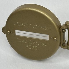 Vintage Lensatic Compass Liquid Filled EDGE, Made in Japan In Original Box