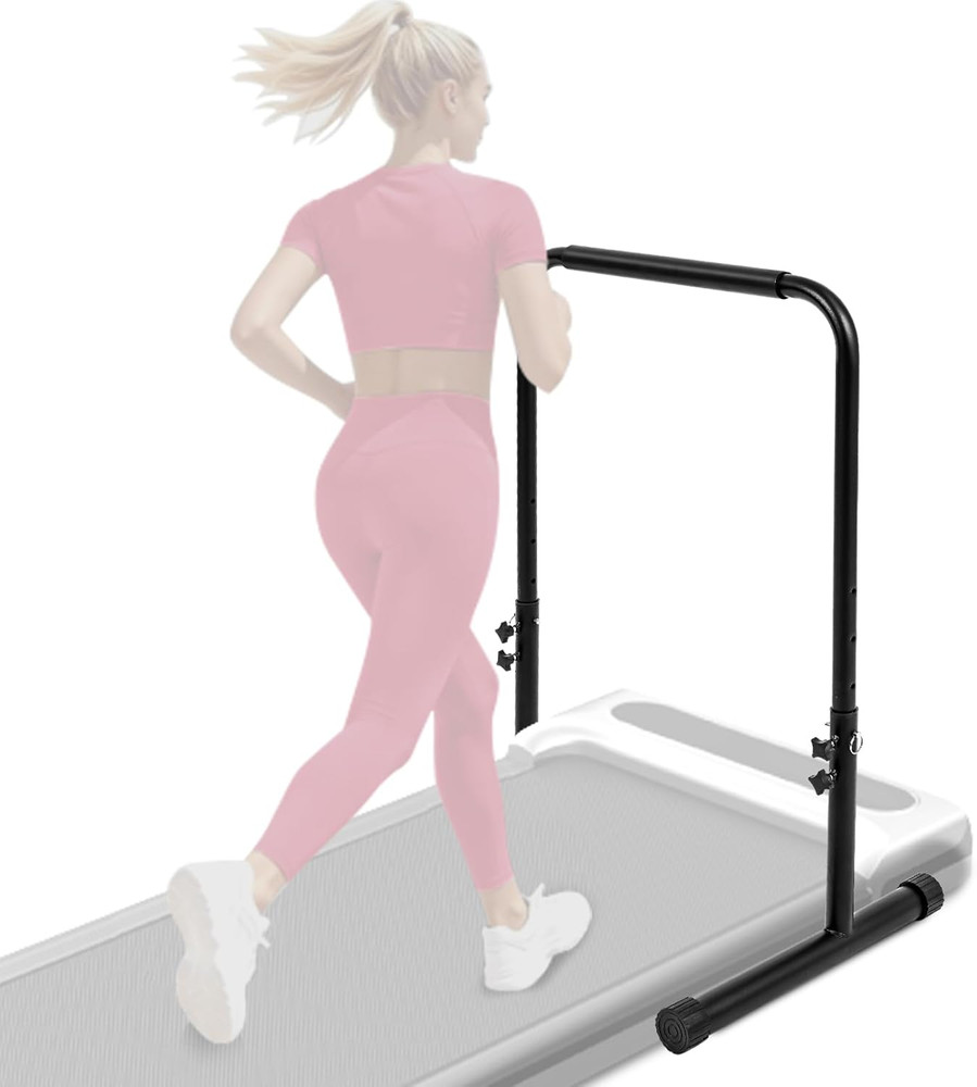 Adjustable 25″ Wide Handle Bar for Walking Pad with Phone Holder & Stability Fee