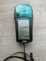 Garmin etrex Venture Portable Handheld Pocket GPS Green Hiking Backpacking