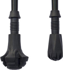 Replacement Rubber Tips Set for Trekking Pole Walking Hiking Sticks Tips Protect