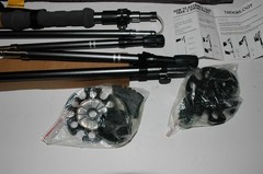 TREKOLOGY TREK-Z COLLAPSIBLE HIKING TREKKING POLES – OPEN BOX
