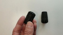 Hiking Trekking Poles Rubber Tips Protectors – Shock Absorbing, Grip & Traction