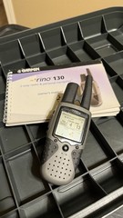 Rino 130 Garmin GPS Radio w/ manual WORKS