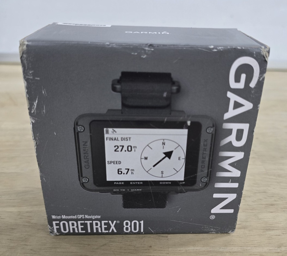 Garmin Foretrex 801 Wrist-mounted Military GPS Navigator With Strap 010-02759-00