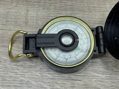Vintage Engineer Lensatic Precise Compact Compass