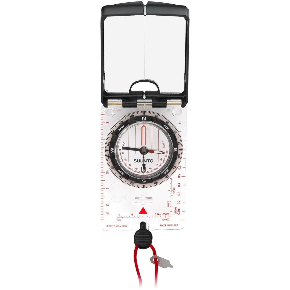 Suunto MC2D Navigator Compass with Inch Scales and USGS Scales Azimuth with L…
