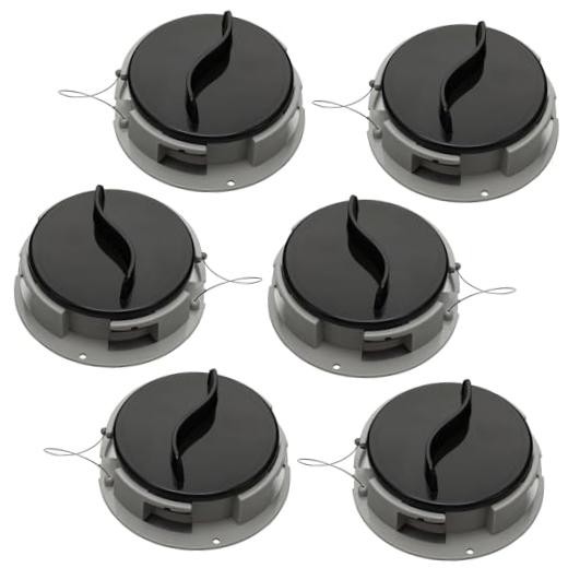 6 Pcs Plastic Truck and Trailer Registration Holder Kit with Clear Wire
